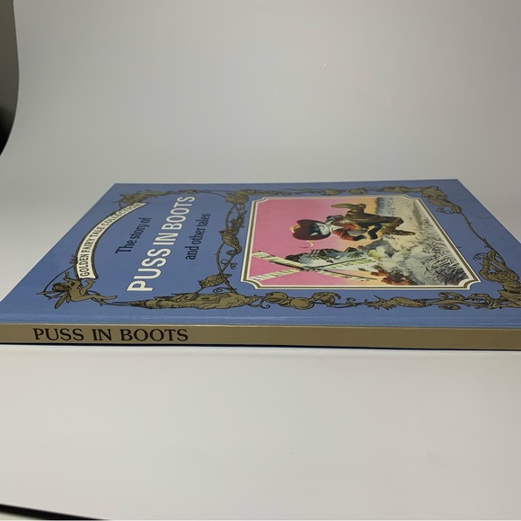 Golden Fairy Tales: Puss 'n Boots Vintage Book - Picture 10 of 11